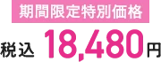 期間限定特別価格 税込18,480円